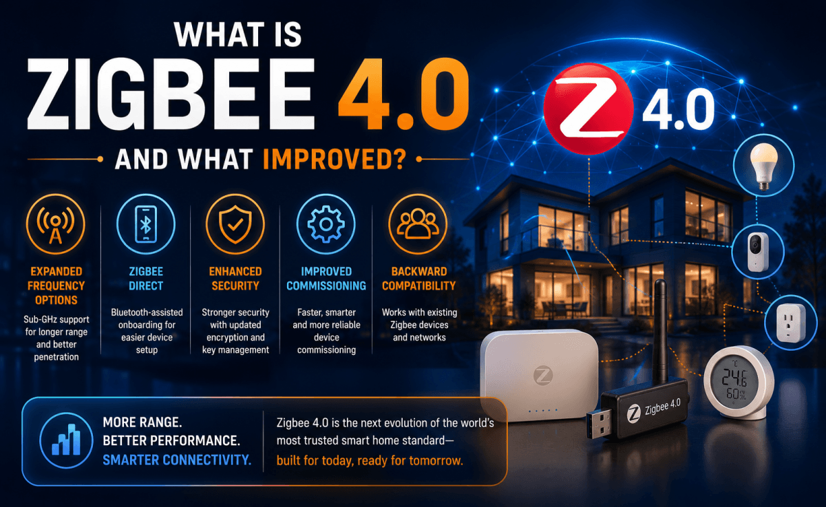 What Is Zigbee 4.0 and What Improved?