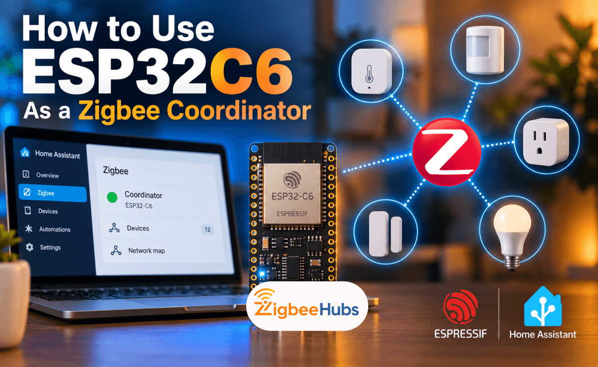 How to Use ESP32C6 As a Zigbee Coordinator